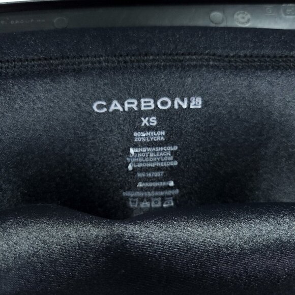 Carbon38 Takara Shine Legging Size XS Black High Rise Cropped 26" - Picture 7 of 14